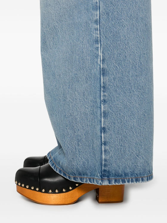 Chloé Jeans with logo application