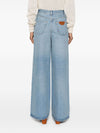 Chloé Jeans with logo application