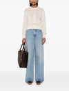 Chloé Jeans with logo application
