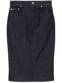  Dolce & Gabbana denim midi skirt