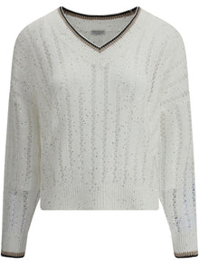  Brunello Cucinelli Sweaters White