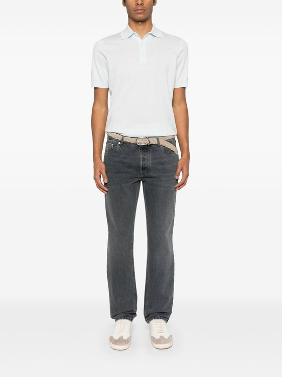 Brunello Cucinelli T-shirts and Polos Clear Blue