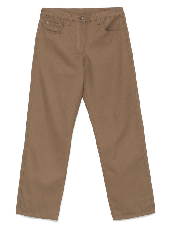 Emporio Armani Trousers Brown