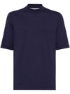 Brunello Cucinelli T-shirts and Polos Blue