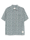 Emporio Armani Shirts Clear Blue