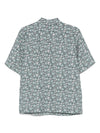 Emporio Armani Shirts Clear Blue