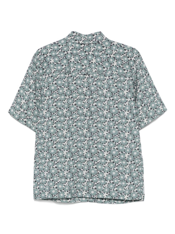 Emporio Armani Shirts Clear Blue