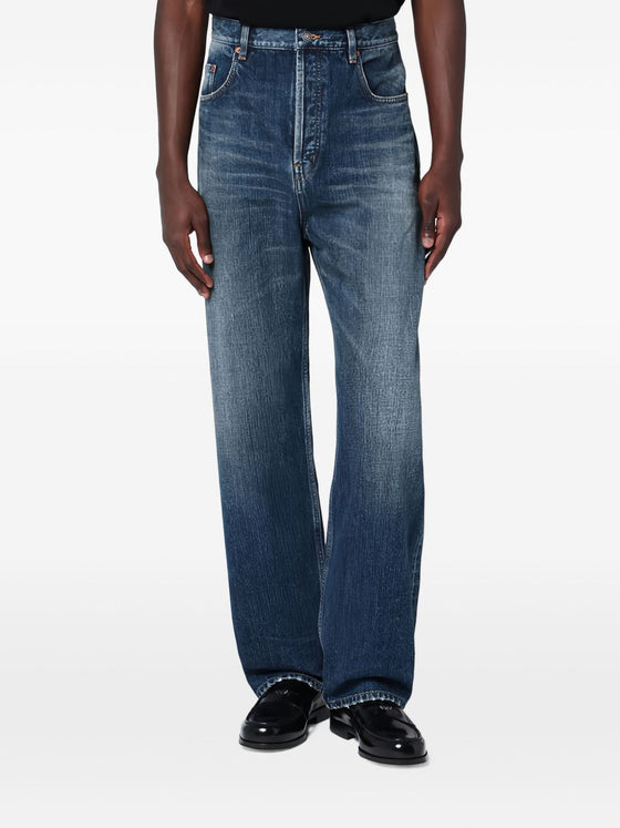 Saint Laurent High Rise Denim Jeans