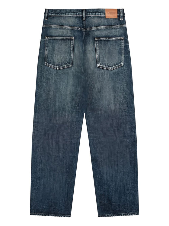 Saint Laurent High Rise Denim Jeans