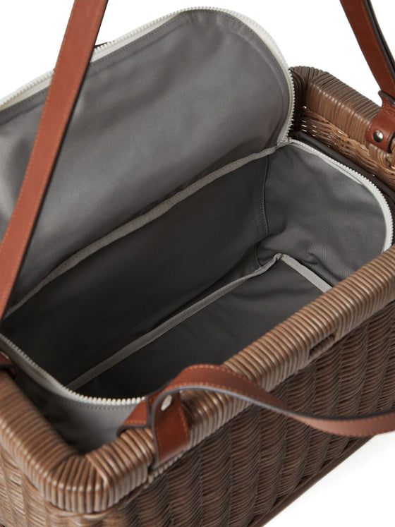 Brunello Cucinelli Wicker basket bag