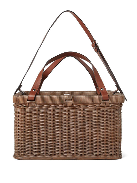 Brunello Cucinelli Wicker basket bag