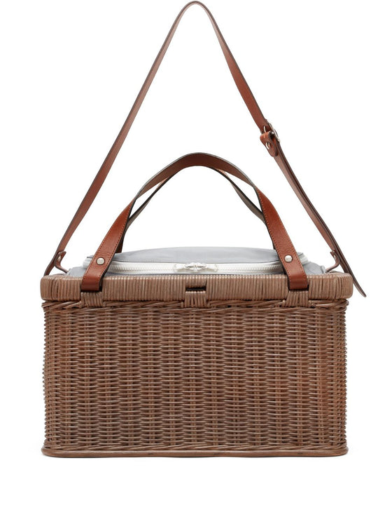 Brunello Cucinelli Wicker basket bag