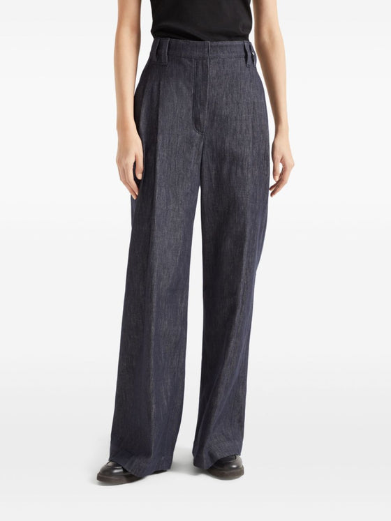 Brunello Cucinelli Trousers Blue