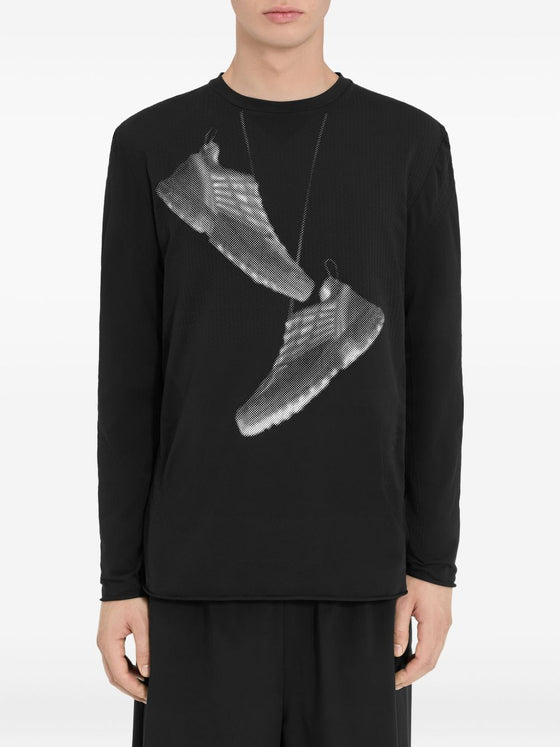 MM6 X SALOMON  T-shirts and Polos Black