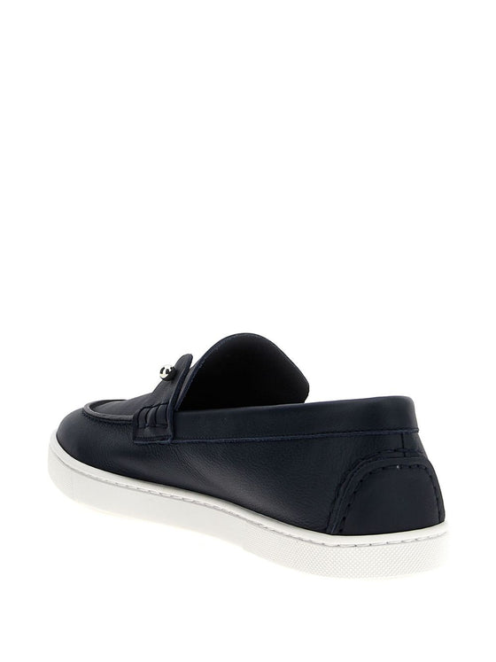 Christian Louboutin Flat shoes Blue