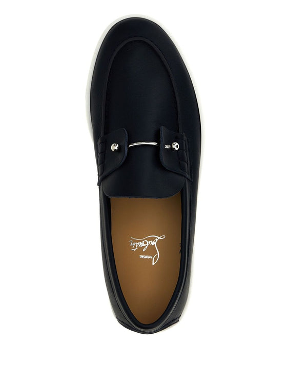 Christian Louboutin Flat shoes Blue