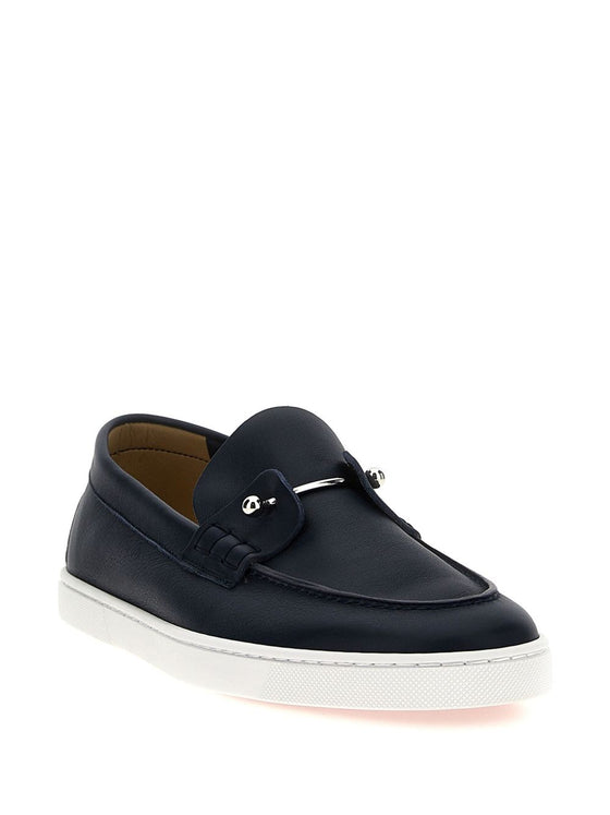 Christian Louboutin Flat shoes Blue