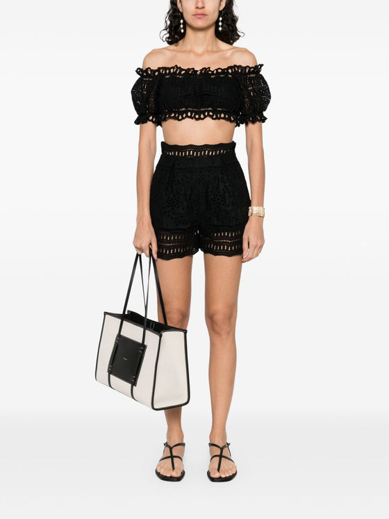 Ermanno Scervino Sangallo lace shorts
