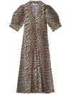 Ganni Conscious Criteria page Organic cotton maxi dress