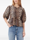 Ganni Conscious Criteria page Organic cotton peplum top