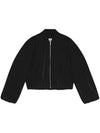 GANNI Coats Black