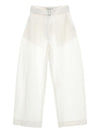 Studio Nicholson Round leg cotton trousers
