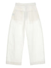 Studio Nicholson Round leg cotton trousers