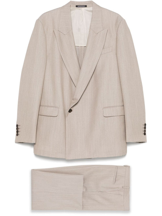 EMPORIO ARMANI EXCLUSIVE Suit Beige