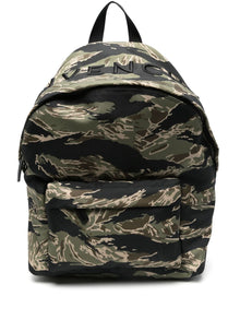  Givenchy Essential U backpack in nylon with camo print
