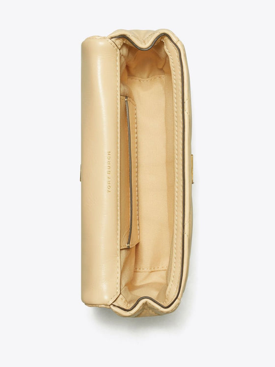 Tory Burch Kira Diamond mini leather shoulder bag