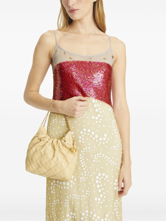 Tory Burch Fleming mini leather hobo bag