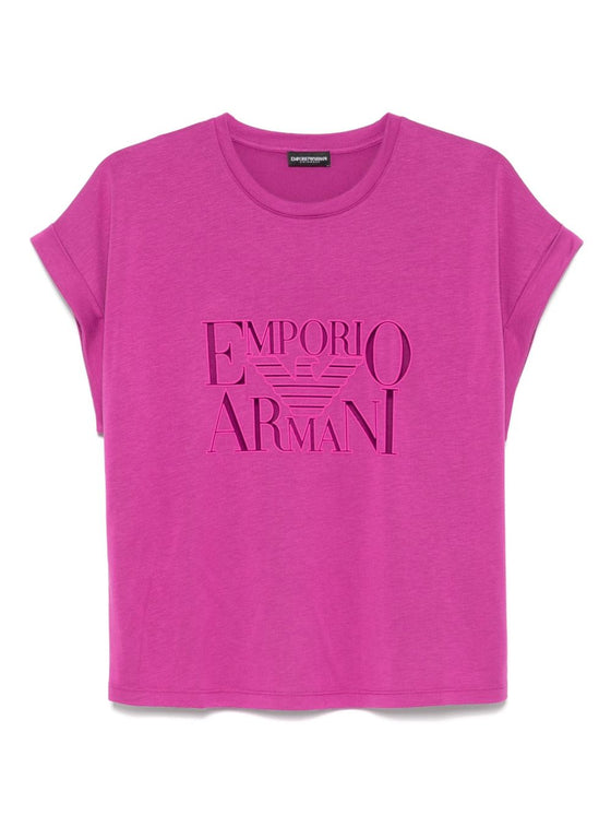 Emporio Armani T-shirts and Polos Purple