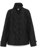 Burberry Tailored jacket with quilted high collar
