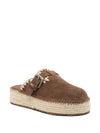 Mou Jute Clog sabot shoes