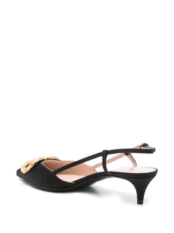 Valentino Garavani VLogo Slingback Pumps 40