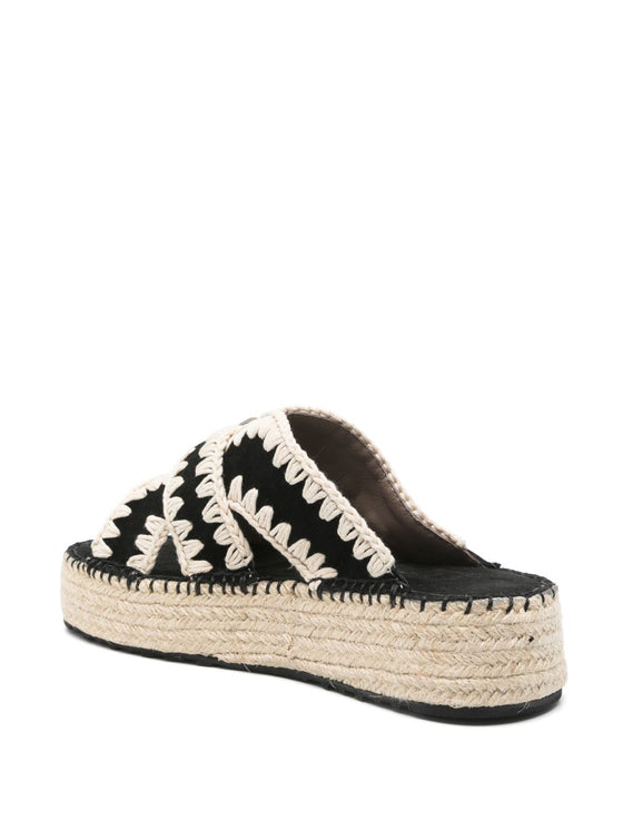 Mou Sandals Black