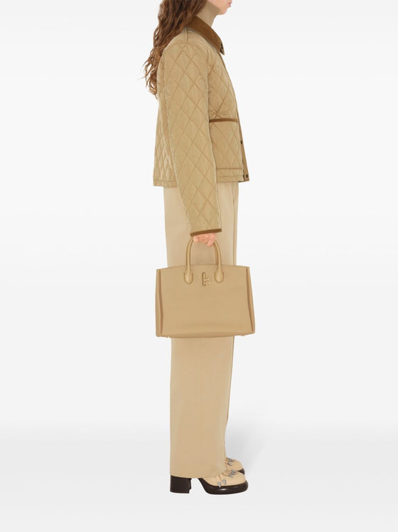 Burberry Quilted nylon cropped jacket