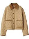 Burberry Quilted nylon cropped jacket