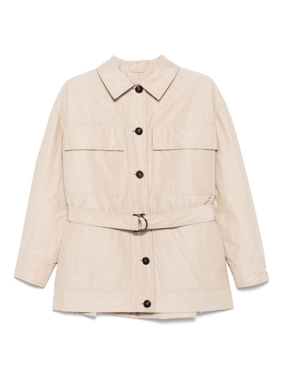 Brunello Cucinelli Coats Beige