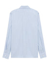 Saint Laurent striped oxford cotton shirt
