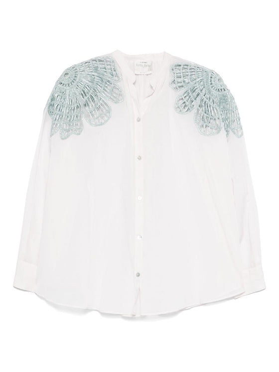 Forte Forte Shirts Clear Blue
