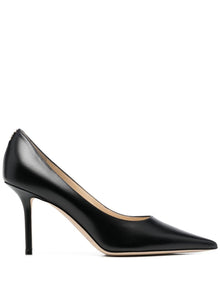  Jimmy Choo Romy 85 Kid Leather Pointy Toe Pumps