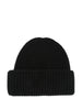 Soft Goat Cashmere ribbed beanie
