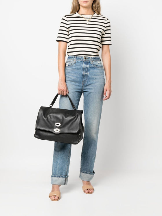 Zanellato Postina Daily medium leather handbag