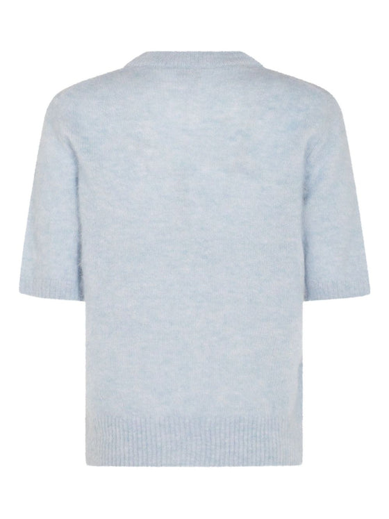 GANNI Sweaters Clear Blue