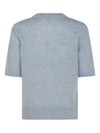 GANNI Sweaters Clear Blue