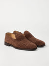 Brunello Cucinelli Penny Loafer in woven suede