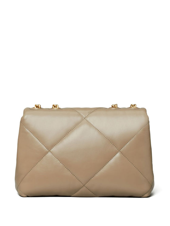 Tory Burch Kira Diamond small leather shoulder bag