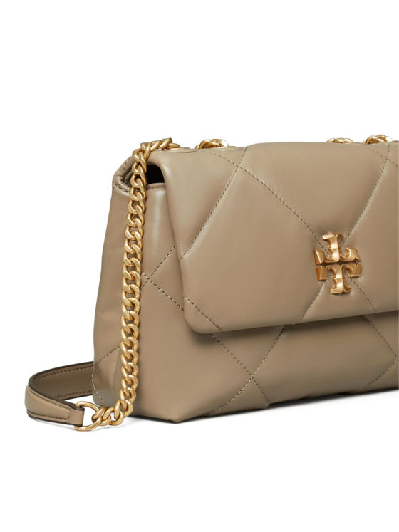 Tory Burch Kira Diamond small leather shoulder bag