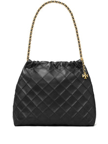  Tory Burch Fleming leather hobo bag